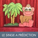 Le singe à prédiciton de lunettes