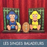 Les singes baladeurs